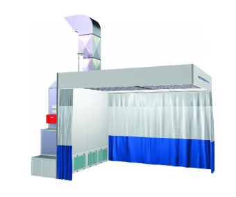 Пост подготовки к окраске Nordberg NB100C cabel susp с креплением к потолку (с горелкой)