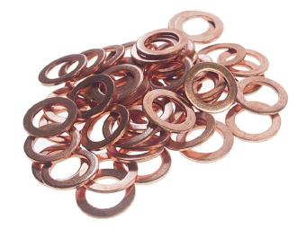 Шайба 10.4х15.8х1.5 медная 50шт. JTC