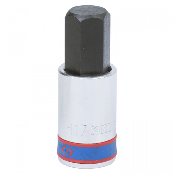 Насадка KING TONY (бита) торцевая 1/2", HEX, 17 мм, L = 60 мм