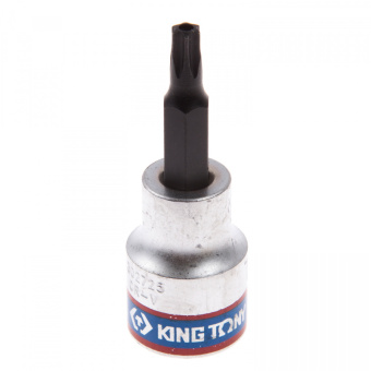 Насадка KING TONY (бита) торцевая 3/8", TORX, T25, L = 50 мм, с отверстием