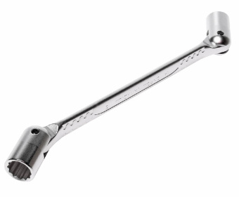 Ключ торцевой прямой 14х15мм шарнирный L=242мм JTC