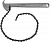Ключ Thorvik цепной для непрофилированных деталей, диапазон 60-120 мм, 230 мм