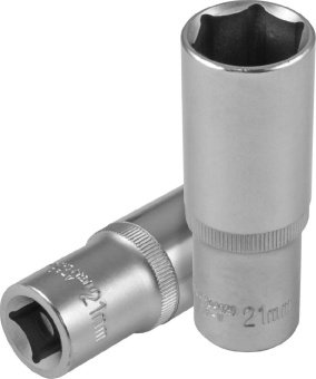 Головка Jonnesway торцевая глубокая 1/2"DR, 21 мм