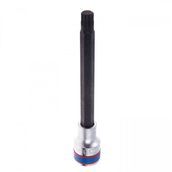 Насадка KING TONY (бита) торцевая 1/2", SPLINE, M10, L = 140 мм