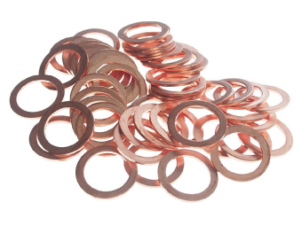 Шайба 15.4х20.8х1.2 медная 50шт. JTC