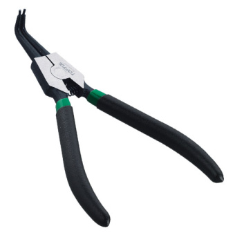 Съемник TOPTUL внешних стопорных колец изогнутый 10-25 мм, 125 мм