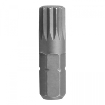 Вставка KING TONY (бита) торцевая 1/4", SPLINE, М4, L = 25 мм