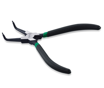 Съемник TOPTUL внутренних стопорных колец изогнутый 175 мм