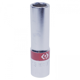 Головка KING TONY торцевая глубокая шестигранная 3/8", 7/16", дюймовая