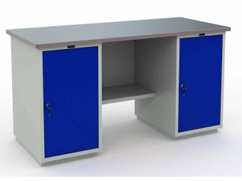 Верстак Практик двухтумбовый Profi (№602) WT160.WD1/WD1.000