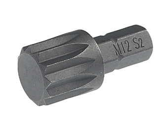 Бита SPLINE M12х25мм 1/4" JTC