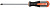 Отвертка Ombra стержневая крестовая ROUND GRIP, PH2x150 мм