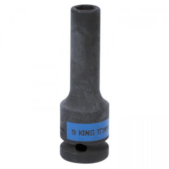 Головка KING TONY торцевая ударная глубокая шестигранная 1/2", 9 мм