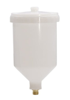 Бачок пластиковый для краскопульта IWATA LS/WS/KIWAMI 600мл