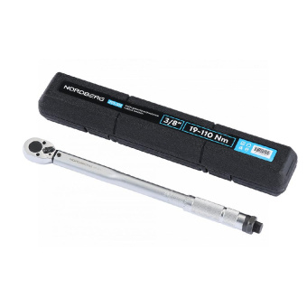 Ключ Nordberg динамометрический 3/8", 19-110 Нм, в кейсе