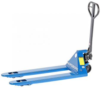 Тележка Nordberg складская гидравлическая 2 т, с ПУ колесами