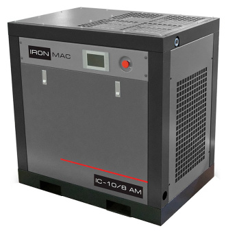 Компрессор винтовой Ironmac IC 10/8 AM (1000 л/мин, 8 бар)
