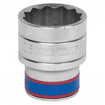 Головка KING TONY торцевая стандартная двенадцатигранная 1/2", 26 мм