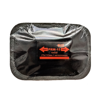 Пластырь BHZ Professional PRM-15 75х110 мм, металлокорд. 5 штук в упаковке