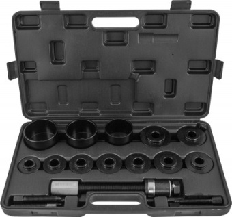 Набор Thorvik для снятия и установки ступицы и подшипников, 15 предметов