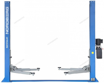 Подъемник NORDBERG двухстоечный 4т, асимметричный 220V
