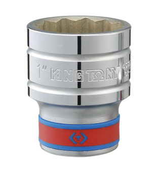 Головка KING TONY торцевая дюймовая двенадцатигранная 1/2", 15/32"