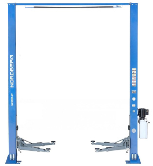 Подъемник Nordberg 380V двухстоечный с верхней синхронизацией 4 тонны H=3,6 м СНЯТ