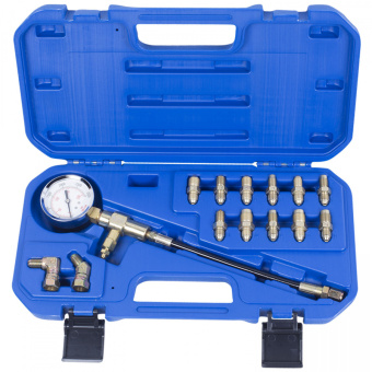 Манометр МАСТАК для измерения давления в тормозных системах, 14 предметов