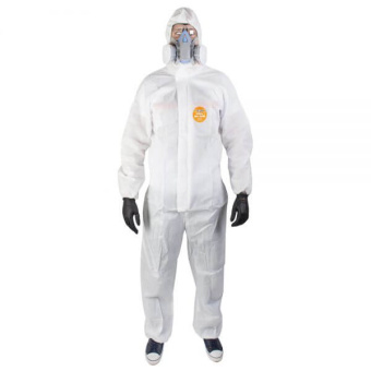 Комбинезон ZVG одноразовый, от пыли  и аэрозолей,3-слойный "Tritex Pro", белый, р-р XXL