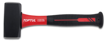Кувалда TOPTUL 1000 гр, с фибергласовой рукояткой