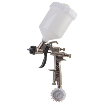 Краскопульт WALCOM SLIM XLIGHT S HTE  с верхним пластиковым бачком 0,68 л., дюза 1,8 мм