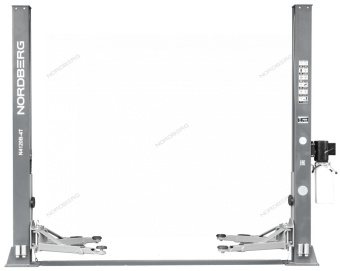 Подъемник Nordberg 380V двухстоечный 4 тонны (серый) СНЯТ