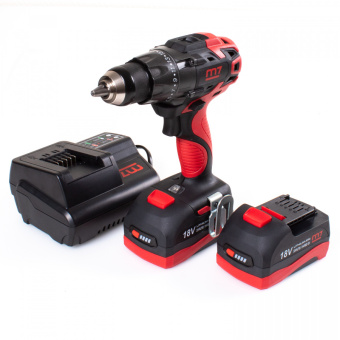 Дрель-шуруповёрт Mighty Seven аккумуляторная бесщеточная 18В, в кейсе