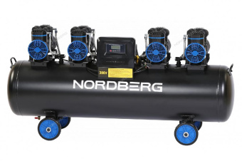 Компрессор безмасляный 380 В, ресивер 200 л, 1000 л/мин