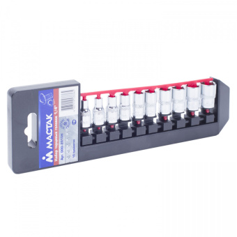 Набор МАСТАК торцевых головок 1/4", 41365 мм, 10 предметов