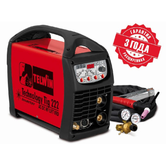 Сварочный Telwin аппарат Technology Tig 222 AC/DC-HF/LIFT 230V+ACC