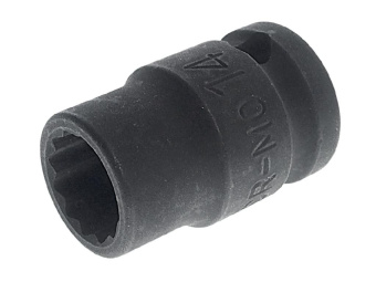 Головка торцевая 1/2" 14мм 12-ти гранная ударная L=38мм JTC