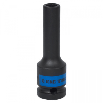 Головка KING TONY торцевая ударная глубокая шестигранная 1/2", 8 мм