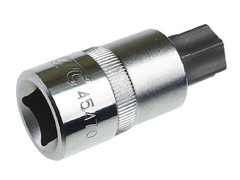 Бита-головка 1/2" TORX T70Hх55мм с отверстием JTC