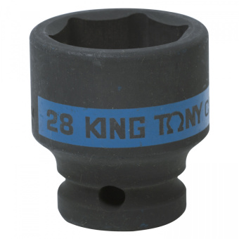 Головка KING TONY торцевая ударная шестигранная 1/2", 28 мм