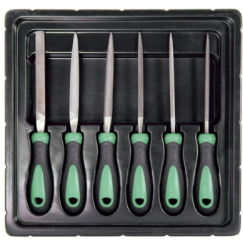 Набор Jonnesway надфилей 100 мм 6 предметов