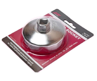 Съемник фильтров масляных 75мм 15-ти гранный (Ford,Mazda,Land Rover,Volvo) чашка JTC