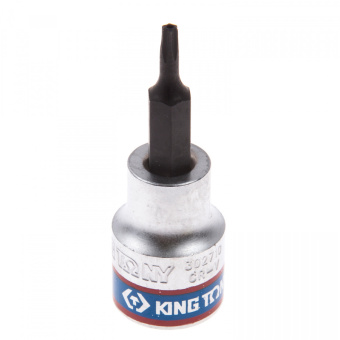Насадка KING TONY (бита) торцевая 3/8", TORX, T10, L = 50 мм, с отверстием