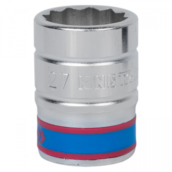 Головка KING TONY торцевая стандартная двенадцатигранная 3/4", 27 мм