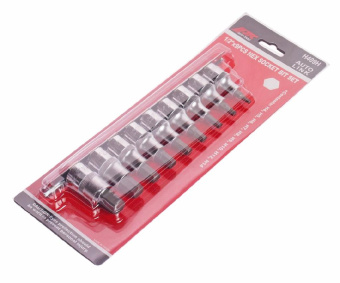 Набор бит-головок 1/2" HEX H4-H14 9 предметов JTC