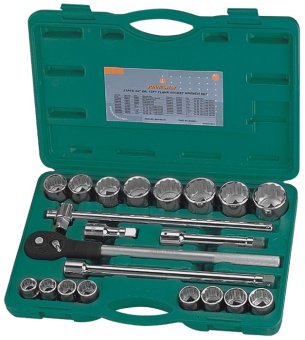 Набор головок торцевых дюймовых 3/4"DR, SAE 7/8"--2", 22 предмета