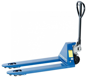 Тележка Nordberg складская гидравлическая 2,5 т, с ПУ колесами (прослеживаемая)