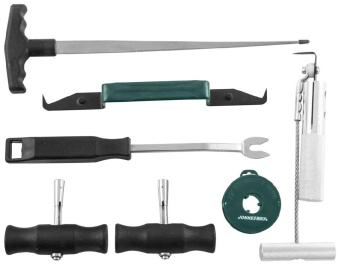 Комплект Jonnesway для демонтажа лобовых стекол, 7 предметов