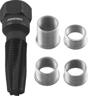 Метчик Jonnesway свечной 14мм 3/8" - 13/16", 5 предметов