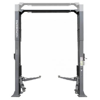 Подъемник Nordberg двухстоечный 4 т, верхняя синхронизация, H=4,1 м, 220 В, серый